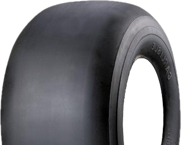 9/350-4 *Solid PU* (Hollow Solid) Unbranded Smooth (Slick) Tyre - 76mm base widt