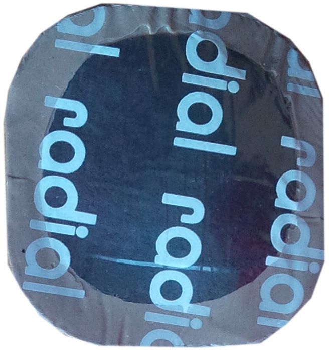 Taitec 55x55mm Universal Square Nailhole Tyre/Tube Patch UVS-55, 70/barrel