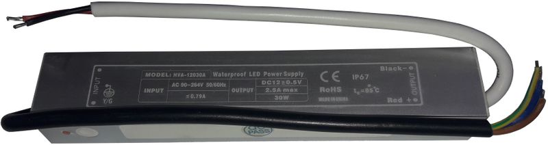 LED Driver 12v 30w Waterproof IP67 - Power Supply