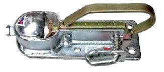 Coupling, 1-7/8", Steel, Bolt-on type for Ag use, 2000kg Rating, Galv Fabricated