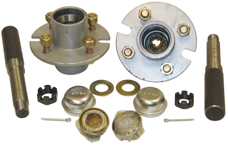 Coupling, 1-7/8", Cast Steel, Plunger Type, 2 or 4-Bolt Mounting, 2000Kg, Adjustable Head, Zinc Plated