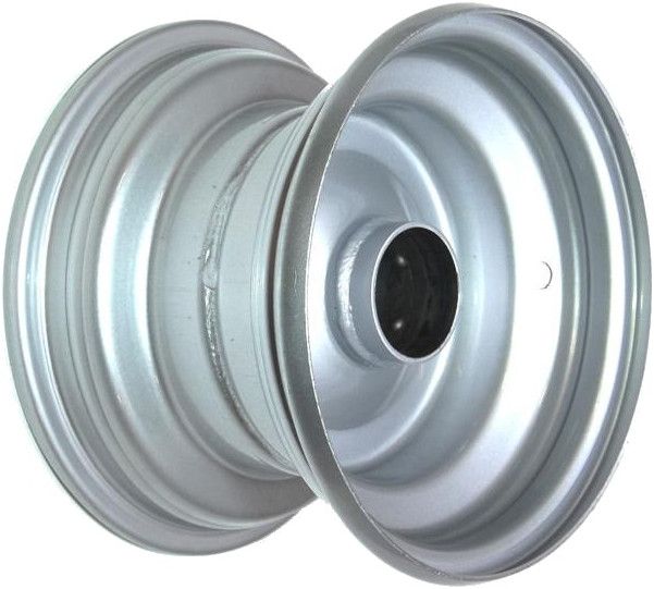 8"x5.50" Galv Rim, 52mm Bore, 85mm Hub Length, NO BEARINGS or BUSHES