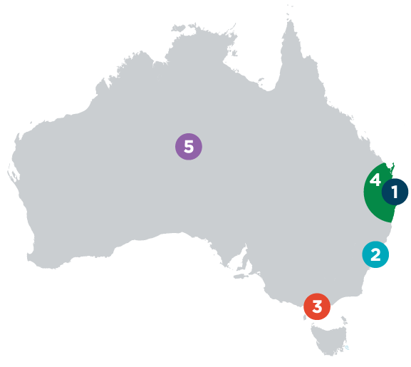 Azapak Shipping Map