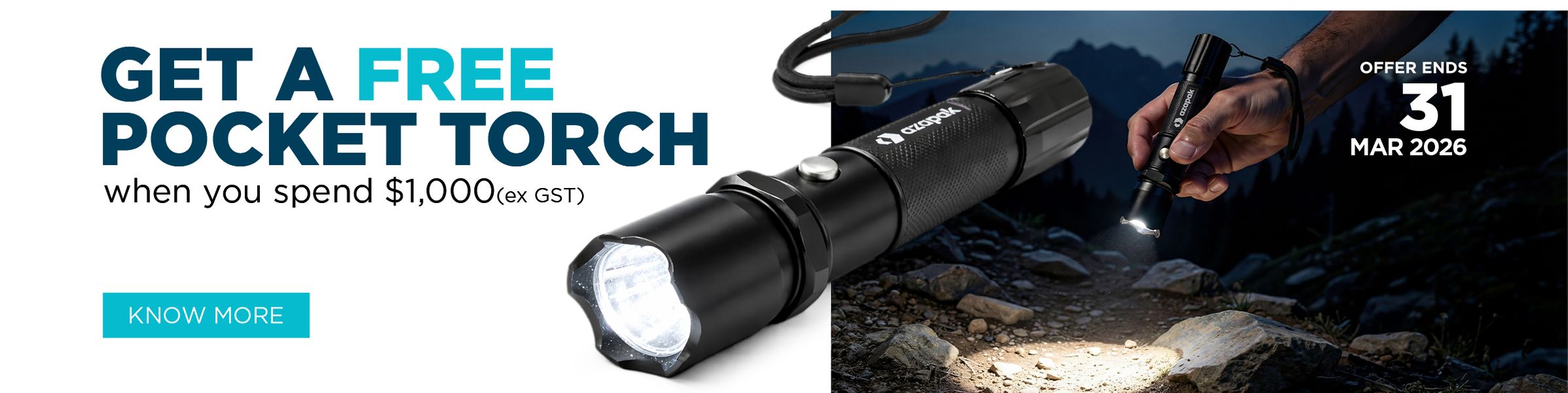 Trekk Pocket Torch