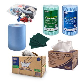WIPERS, RAGS & SCOURERS