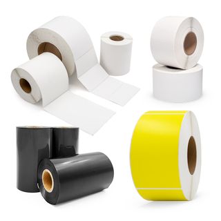 PRINTER LABELS & RIBBONS