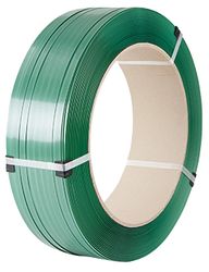 PET Strapping Embossed Green 19mmx1.0x800m