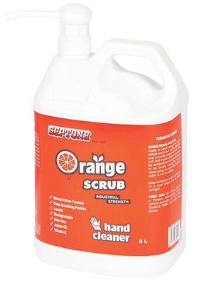 ORANGE SCRUB HAND CLEANER