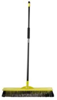 Tradesman Broom with Handle Medium Stiff 600mm