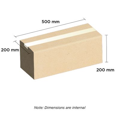 Brown Carton 500mm x 200mm x 200mm