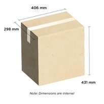 Book & Wine Carton 406mm x 298mm x 431mm