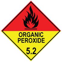 Labels ORGANIC PEROXIDE 5.2 100x100mm (500)