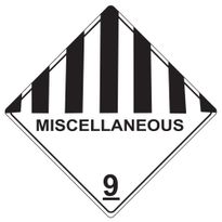 Labels MISC DANGEROUS GOODS 9 100x100mm (500)