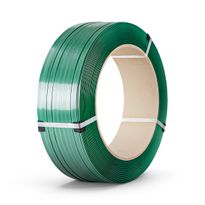 PET Strapping Embossed Green 16mmx0.7x1750m