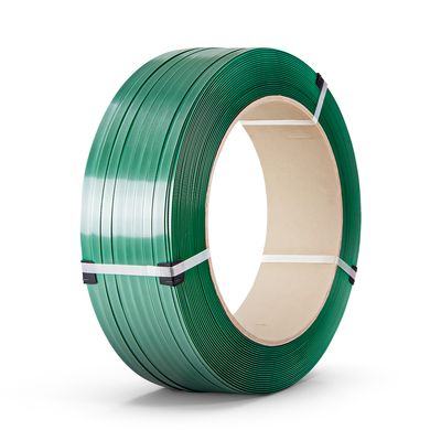 PET Strapping Embossed Green 16mmx0.7x1750m