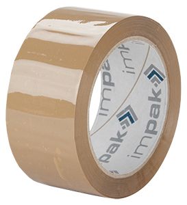 IMPAK 820 Packaging Tape 48mmx75m Brown