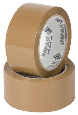 Packaging Tape Impak 805 48mmx75m Brown