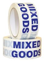 MIXED GOODS Printed Tape Blue/White 48mmx66m