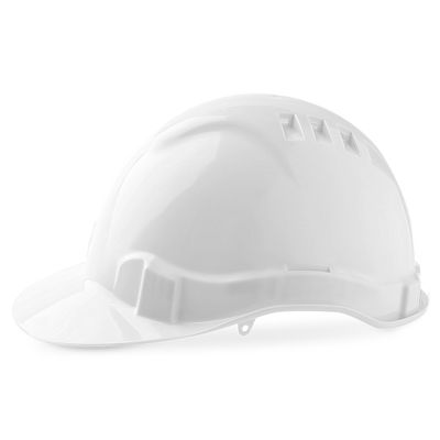 Vented Hard Hat V6 White