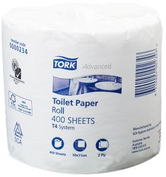 Toilet Paper Tork T4 Advanced 400sheets x 48rls
