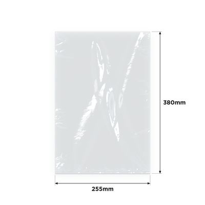 Poly Bag LDPE 255x380mm 75um 1000/ctn