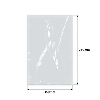Poly Bag LDPE 150x230mm  100um 1000/ctn
