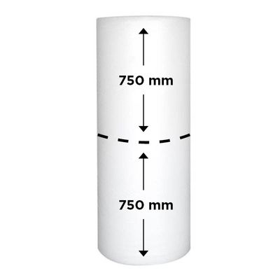 Bubble Film 10mm 1.5mx100m Slit 2x750