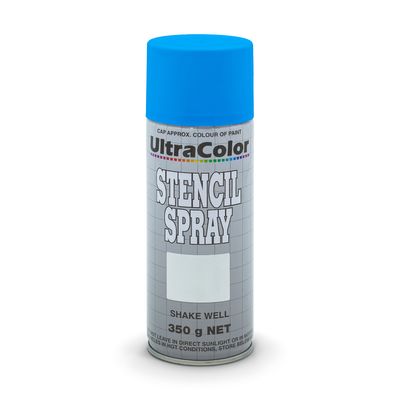 Stencil Spray Blue 350gram