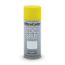 Stencil Spray Yellow 350gram