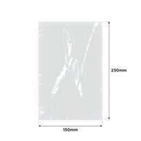 Poly Bag LDPE 150x230mm  50um 1000/ctn