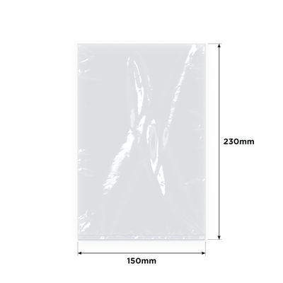 Poly Bag LDPE 150x230mm  50um 1000/ctn
