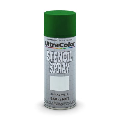Stencil Spray Green 350gram