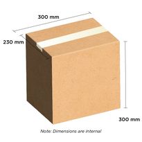 Brown Carton 300mm x 230mm x 300mm