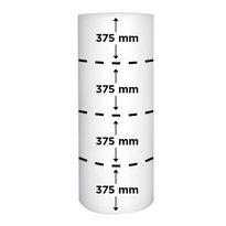 Bubble Film 10mm 1.5mx100m Slit 4x375mm