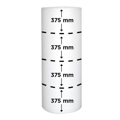 Bubble Film 10mm 1.5mx100m Slit 4x375