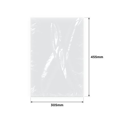 Poly Bag LDPE 305x455mm 35um 1000/ctn