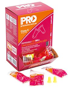 ProBell Uncorded Earplugs Dispenser Box 200pairs