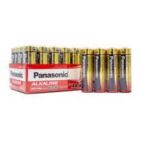 Batteries Panasonic Alkaline AA 24/pk
