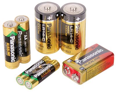 Batteries Panasonic Alkaline AA 24/pk