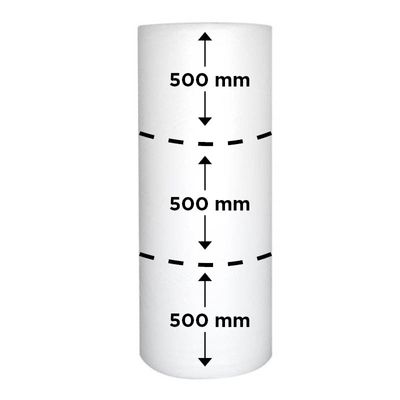 Bubble Film 10mm 1.5mx100m Slit 3x500 (WA D/Delivery)