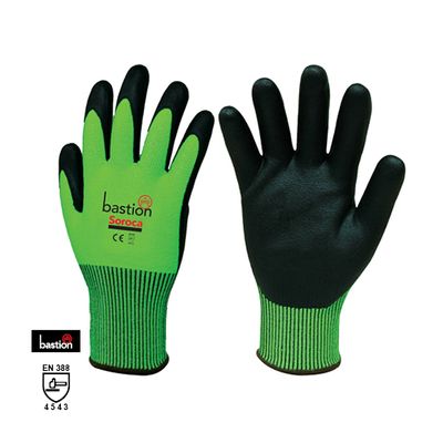 Cut Resistant Glove Soroca® High Vis Green Size 11