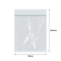 IMPAK Heavy Duty Press Seal Bags 75x100mm 1000/ctn