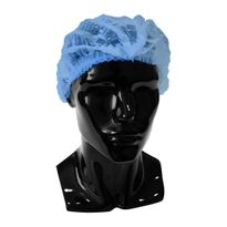VALIANT Crimped Hairnets Blue (1000)