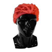 VALIANT Crimped Hairnets Red (1000)