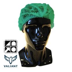 Hairnets Valiant® Crimped Green (1000)