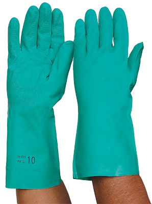 Glove Nitrile Chemical 33cm XLGE
