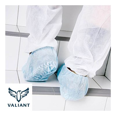 VALIANT Disposable Non-Skid PP Shoe Covers