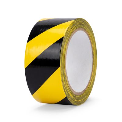 Floor Marking Tape 48mmx33m Black/Yellow