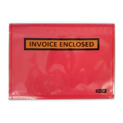 Doculopes Impak® INV ENCLOSED 125x175mm A6 Red (1000)