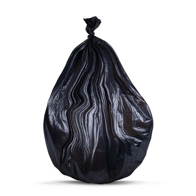 Bin Liners 240L HDPE 1140x1450mmx30um Black (100/Roll)